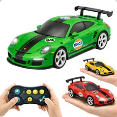 Mini Carrinho De Controle Remoto 1:64 Drift Recarregável Com Led