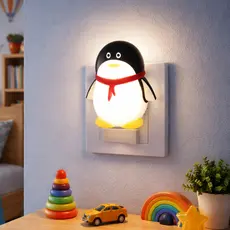 Luminária Abajur De Tomada Luz Noturna Led Infantil Bivolt