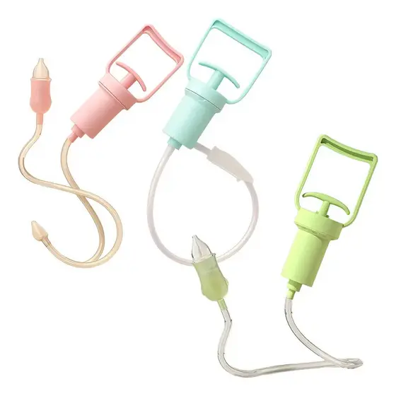 Aspirador Nasal Bebê Sucção À Vácuo Manual Ponta Silicone