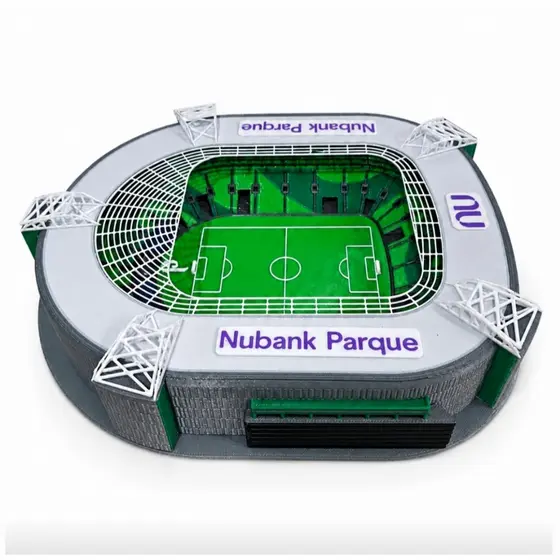 Miniatura Estádio Palmeiras - Impressão 3D
