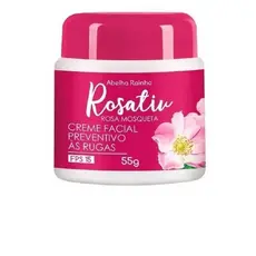 Rosativ Crme Facial Preventivo Às Rugas Rosa Mosqueta 55g - Abelha Rainha