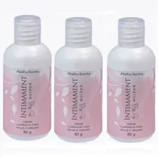 Kit 03 unidades - Creme Clareador Axilas E Virilhas Intimament Abelha Rainha