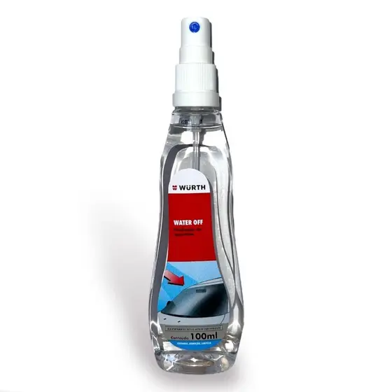 Cristalizador Para-brisa Water Off 100ml - Maior Proteçao Em Dias De Chuva