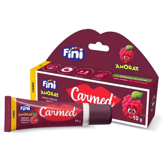 Carmed Fini Amoras Intensas Hidratante Labial com Cor 10g