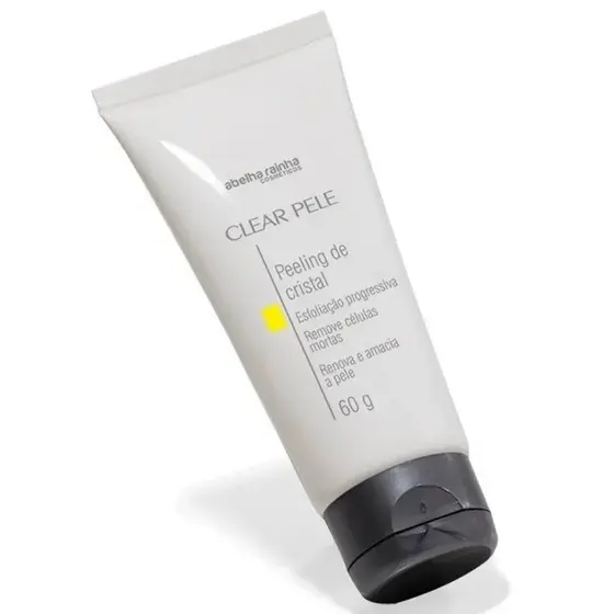 Esfoliante Peeling de Cristal Clear Pele 60g - Esfoliação Progressiva Remove Células Mortas