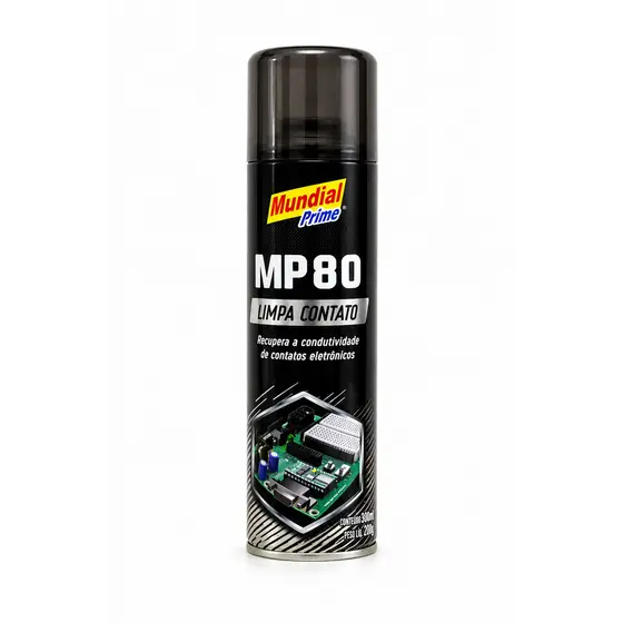 Limpa Contato Spray Mundial Prime 300ml Limpeza de Contatos Elétricos