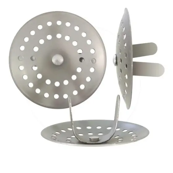 01 Ralo Inox Para Pia Fixo Tecnotrava