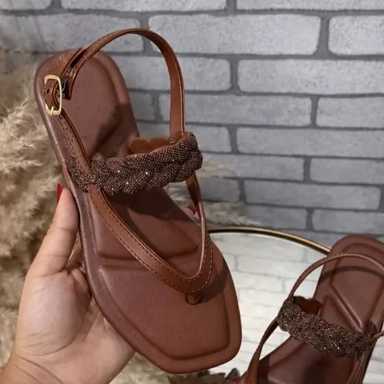 Sandália Florença Feminina Leve Super Macia Cor Nova Elegante Fashom Dia a Dia Na Promoção