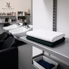 Kit 2 Toalhas de Rosto Premium para Salão Toque Aveludado & Alta Durabilidade