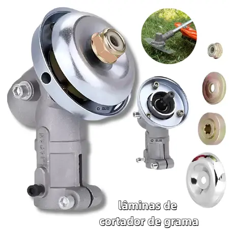Ponteira Roçadeira Gasolina 9 Estrias com Eixo 26 Mm- 1 Orelha, Resistente e Durável