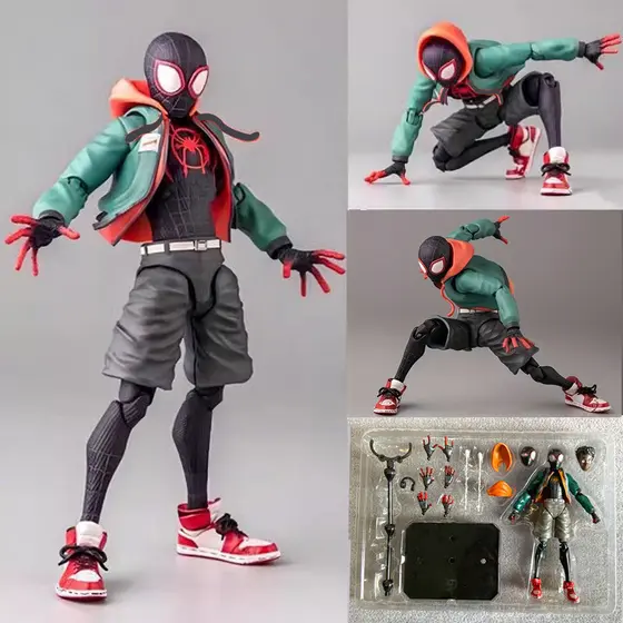 Boneca móvel conjunta do Homem-Aranha, boneca de ação, presente de aniversário