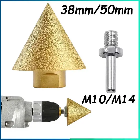 M10/m14 38mm/50mm Grinding Head Diamond Milling Drill Bit Grinding Drill Bit