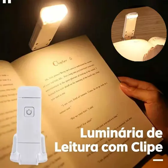 LED Book Reading Light Adjustable Brightness USB Eye Protection Clip Portable Bookmark Light,coco