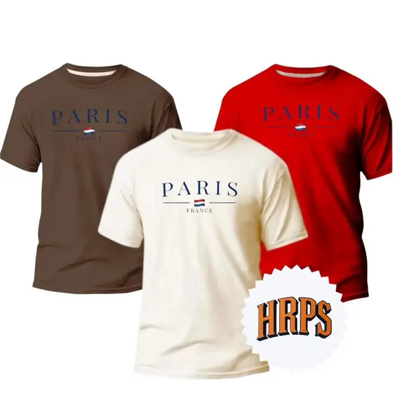 Kit 3 Camisetas Masculinas Premium Algodão 30.1 kit basico estiloso masculino estilo de rua