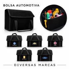 Bolsa Organizadora de Ferramentas Automotiva Multiuso para Porta Malas Feita de Carpete Premium