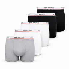 Kit 5 Cuecas Boxer Infantil Box Algodão Cotton Menino Juvenil  Conforto Promoção