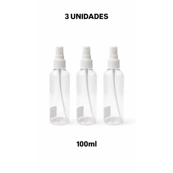 Frasco Borrifador Spray Pulverizador Multiuso 100mL