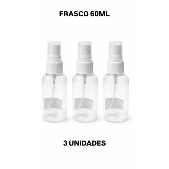 Frasco Borrifador Pulverizador 60ml
