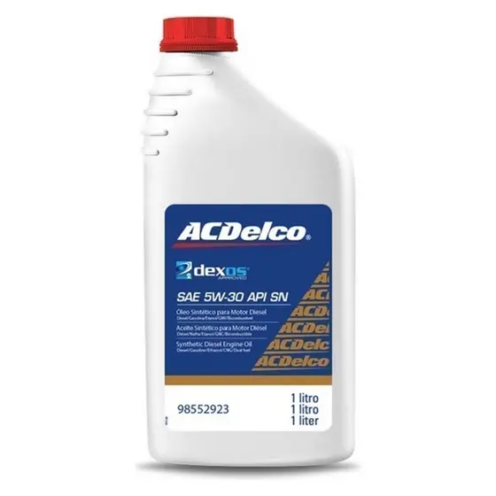Óleo motor diesel SAE 5W30 API SN DEXOS2 ACDelco 98552923