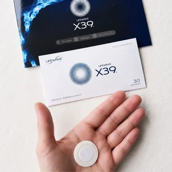 Adesivo Corporal X39 Lifewave Tecnologia De Fototerapia Peptideos Uso Diário Bem Estar