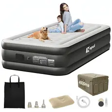 Colchão Inflável Solteiro Elétrico Com Travesseiro Inflável bivolt 191*100*41cm