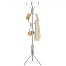 SONGMICS Cabideiro Chão Metal Árvore de Casacos com 12 Ganchos, para Sala ou Quarto, 49 x 182 cm, FULL