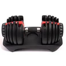 Halter Ajustável Peso Musculação 24kg Anilhas Fitness