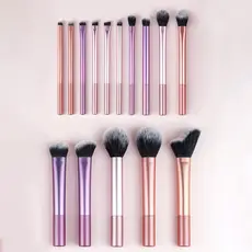 Kit De Pincéis De Maquiagem Profissional 8/12/14 Peças Conjunto Completo Para Pó Blush Alta Qualidade
