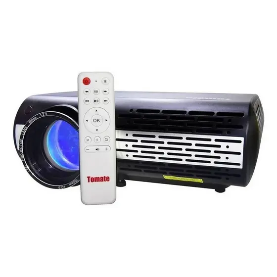 Projetor De Led 4000 Lumens Super Cinema Full Hd 1920 x 1080P 560-120 Polegadas Tomate