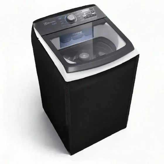 Capa Para Maquina De Lavar Electrolux 14,5kg LEE15 Jet&Clean Abertura Superior em Zíper