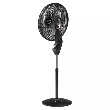 Ventilador Coluna Mallory EOLO TS+ 40cm com 3 Velocidades Preto/Grafite