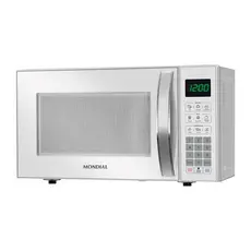 Micro-ondas Mondial 21L MO-01-21-W Branco 1200W Display Digital Menu Kids Descongelar Tira Odor