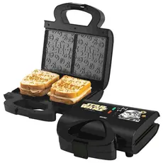 Sanduicheira Grill Disney Mallory Star Wars Empire Plates Cor Preto 220V