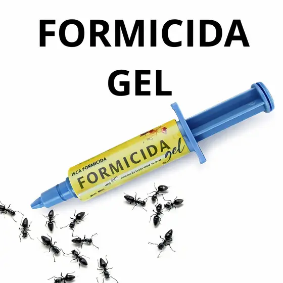 MATA FORMIGA GEL -  Contra Formigas Caseiras - Formigas Doceiras