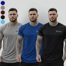 Kit 3 Camisas Dry Fit Plus Size Furadinho Masculinas Esportiva Corrida Treino Academia.