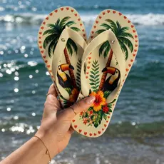 Chinelo Casual Para Mulheres Conforto Nas Férias