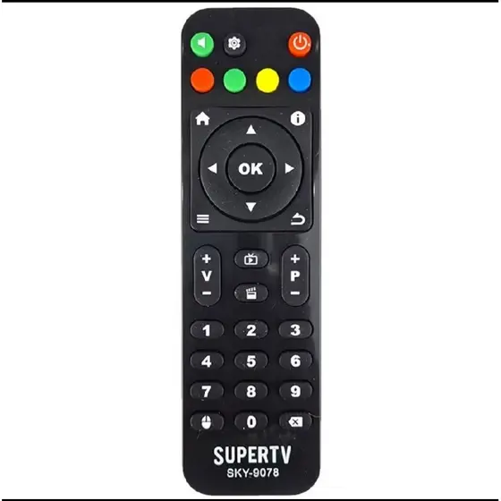 CONTROLE REMOTO COMPATIVEL PARA RECEPTOR SUPER DE REPOSIÇÃO (LE-7118)