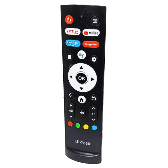 CONTROLE REMOTO COMPATIVÉL TV AIWA SMART 32/43/50 SEM COMANDO DE VOZ (LE-7369)