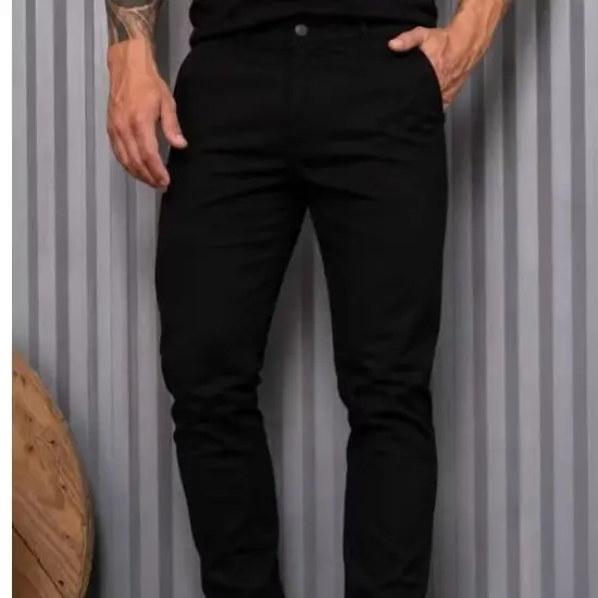 Calça Sarja masculina skiny bolso faca
