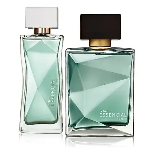 Combo Natura Essencial Sentir Deo Parfum Feminino E Masculino 100ml Cada