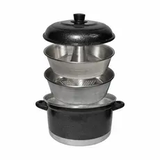 Panela Multi Uso 3 em 1 Forma De Pudim Legumes no Vapor Pudinzeira Legumes Arroz Cuscuz ENVIO RAPIDO
