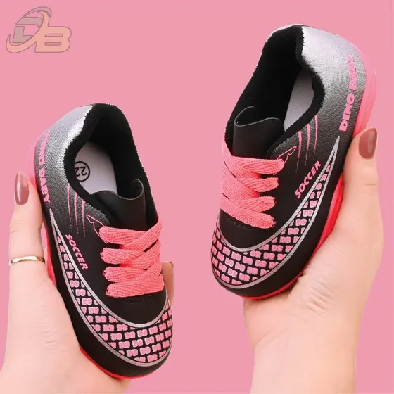 Tênis Chuteira Soccer Bebê Confortável Escolinha Casual Futsal Menino Menina