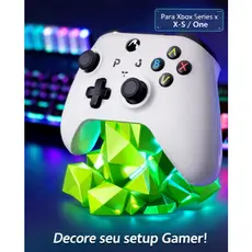 Suporte Gamer para Controle Xbox – Base Estilo Cristal Decorativa