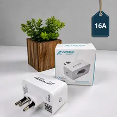 Tomada Inteligente Wifi 16a Jwcom Bivolt Medidor De Consumo