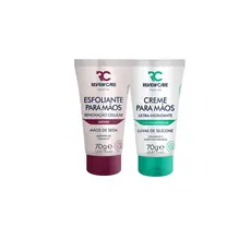 Kit Creme Hidratante Esfoliante para as Mãos de Seda Detox + Creme Hidratante Luva De Silicone 70g Review Care