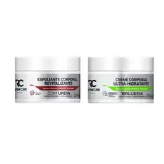 Kit Creme Corporal Ultra Hidratante com Ureia + Esfoliante Corporal Revitalizante com Cristais de Quartzo