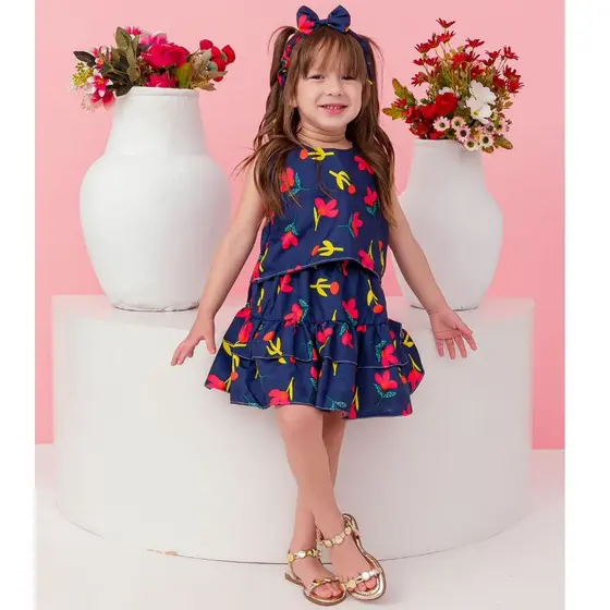 Conjunto Infantil Menina | Roupa Infantil 2 Anos, 3 Anos e 4 Anos
