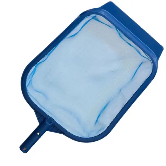 Peneira para Piscina Grande Cata folhas Removedor de Sujeira do Fundo da Piscina com pá
