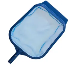 Peneira para Piscina Grande Cata folhas Removedor de Sujeira do Fundo da Piscina com pá
