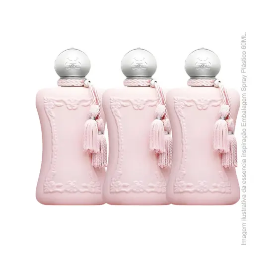 Perfumes Femininos Delina 60ml Aroma Marcante